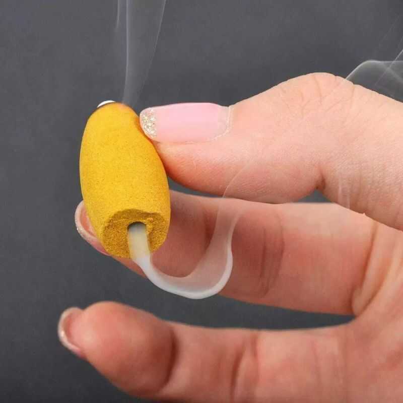Conos de incienso natural para aromaterapia, perfectos para meditación y relajación