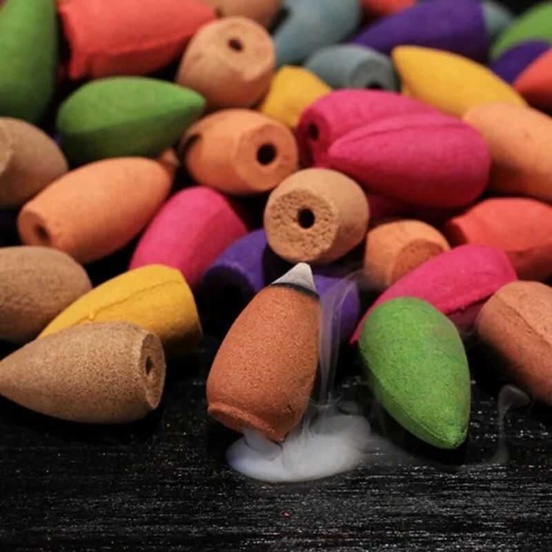 Incienso natural especialmente diseñado para cascadas de humo, llenando tu hogar de aromas frescos