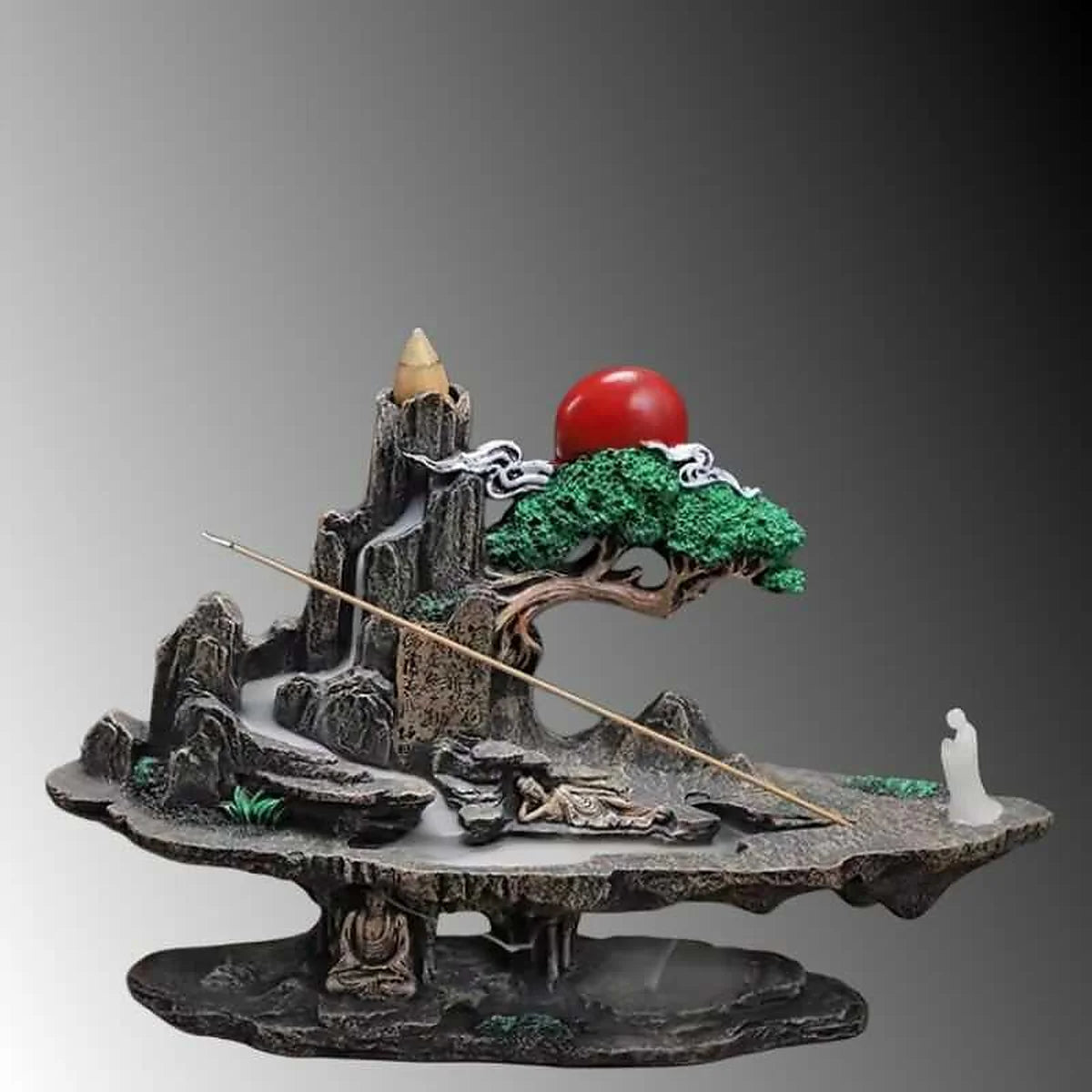 Porta incienso decorativo que simboliza espiritualidad y conexión